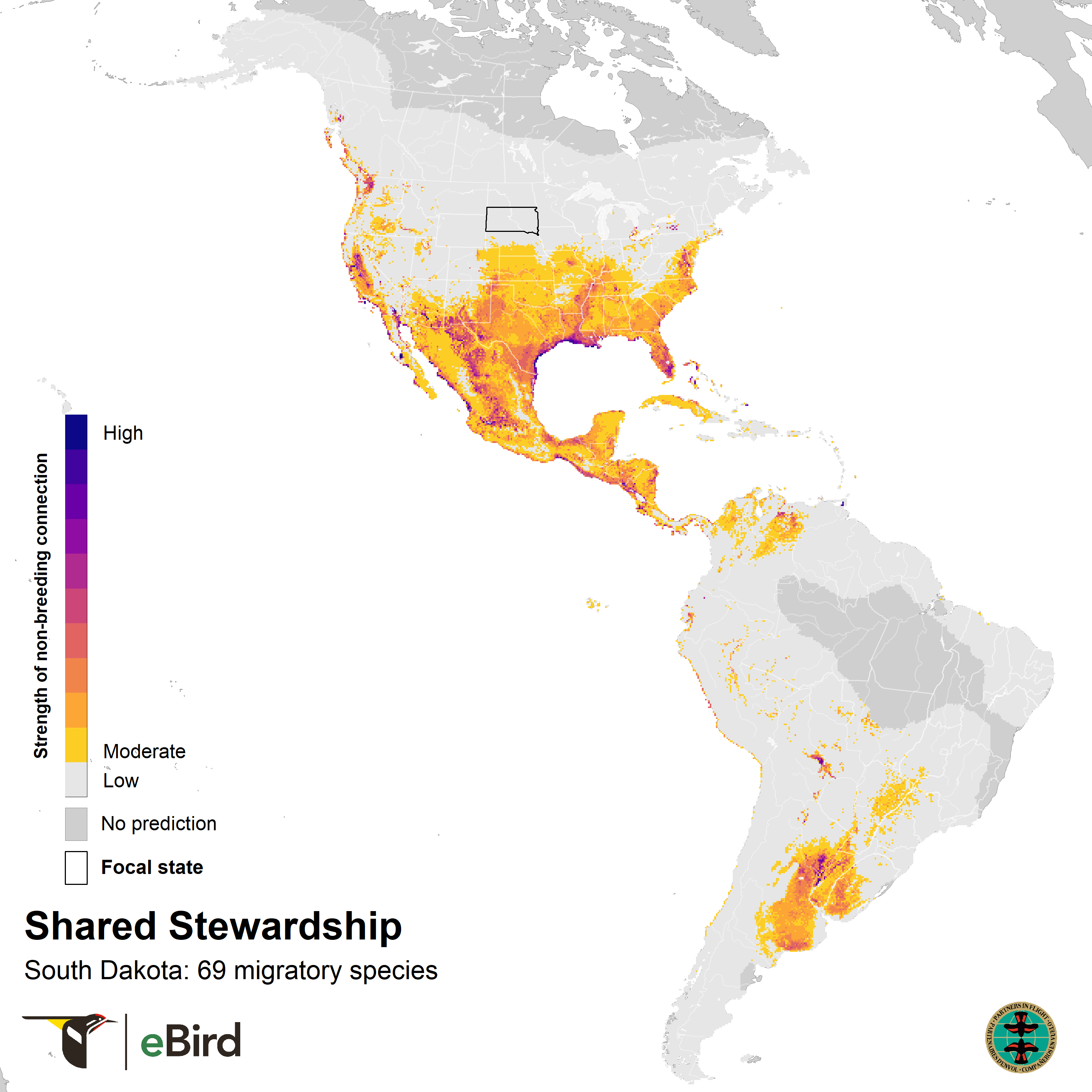 south dakota shared stewardship map 2023