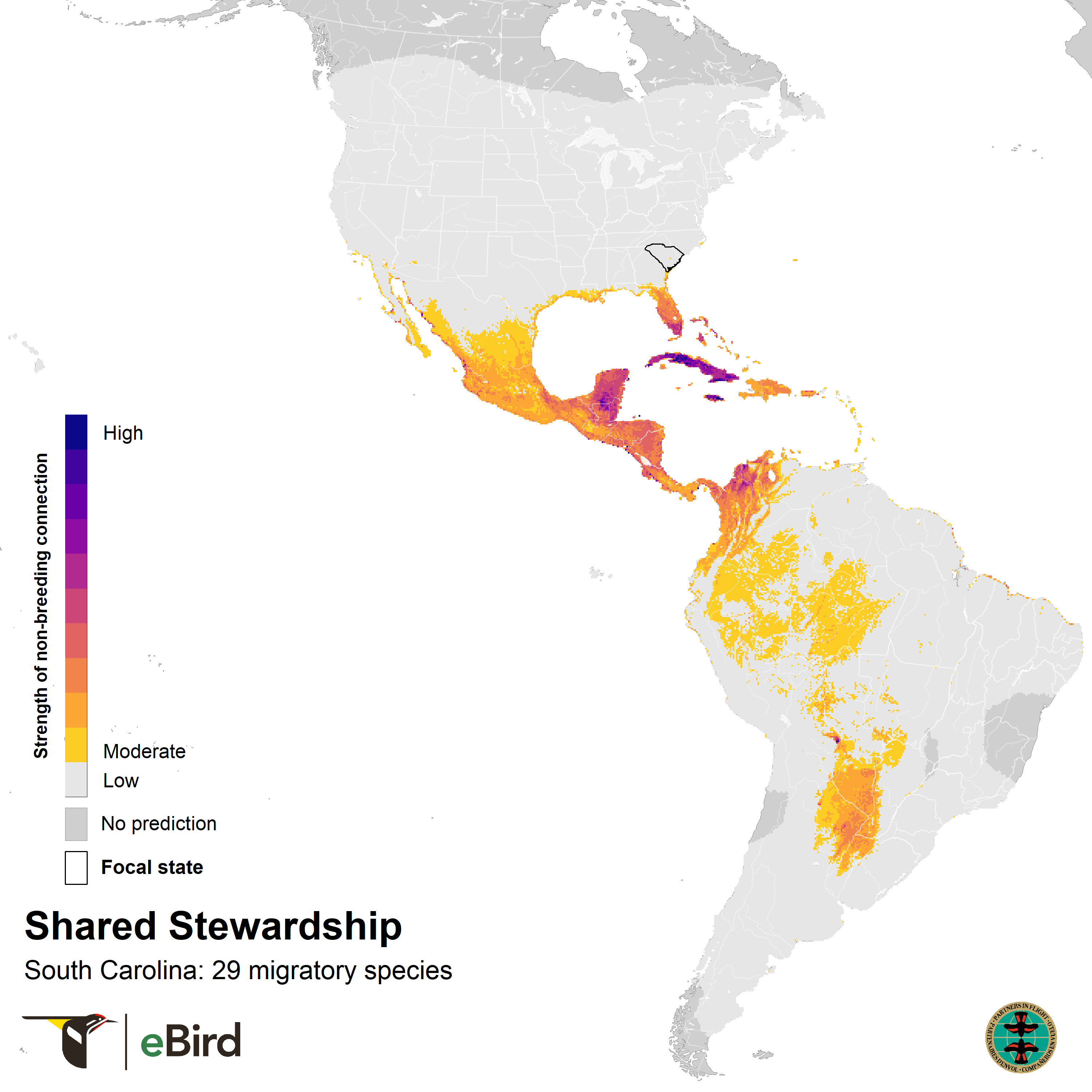 south carolina shared stewardship map 2023