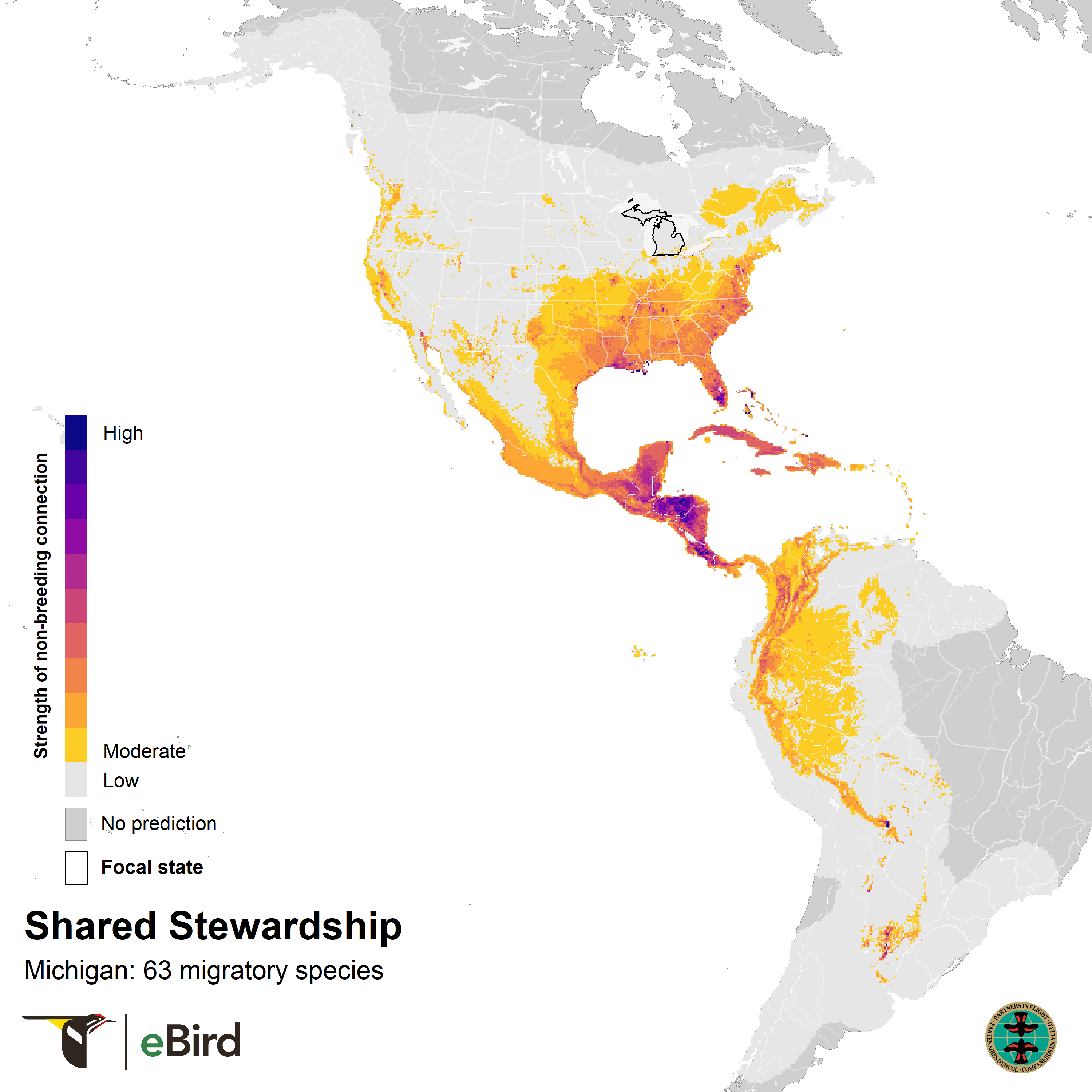 michigan shared stewardship map 2023