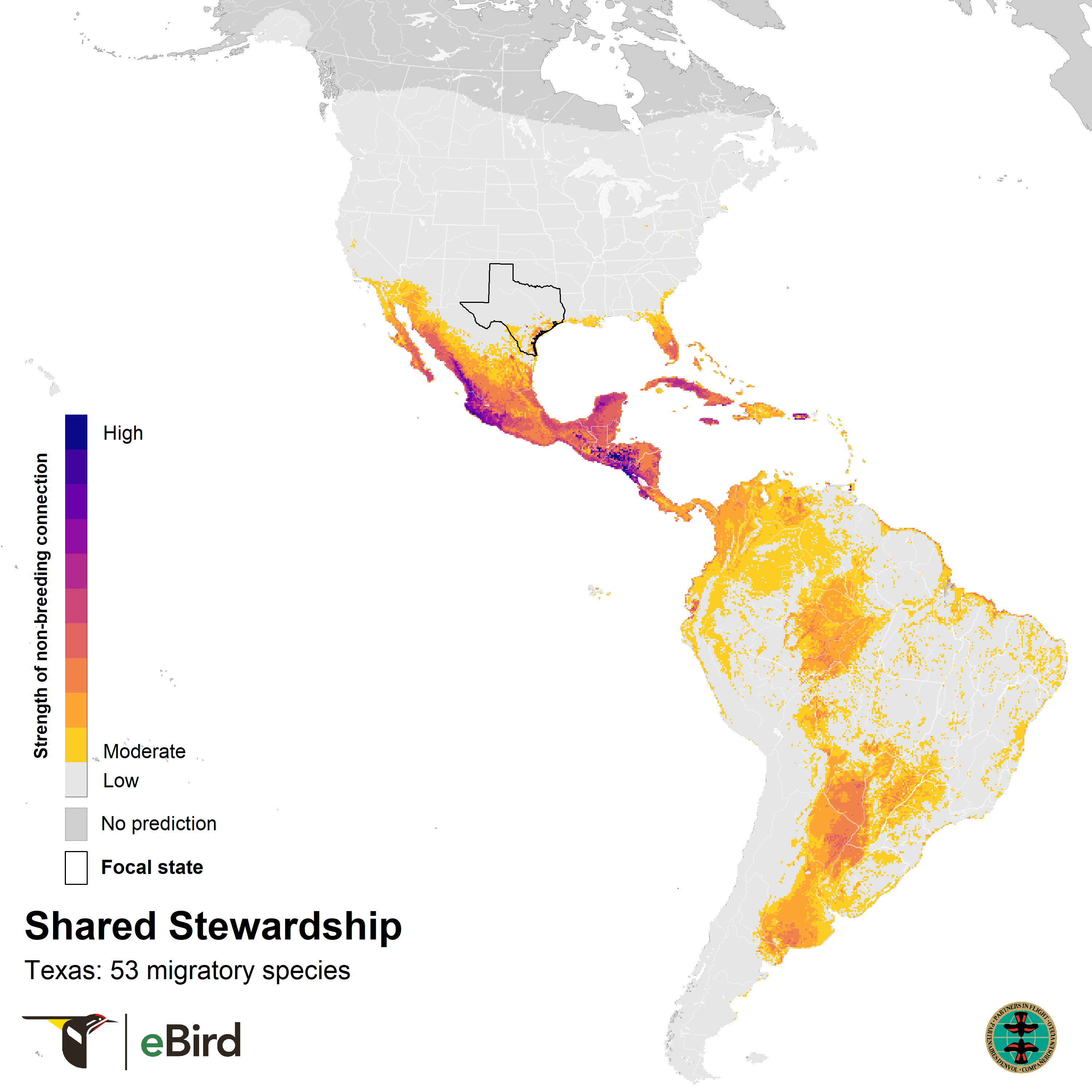 texas shared stewardship map 2023