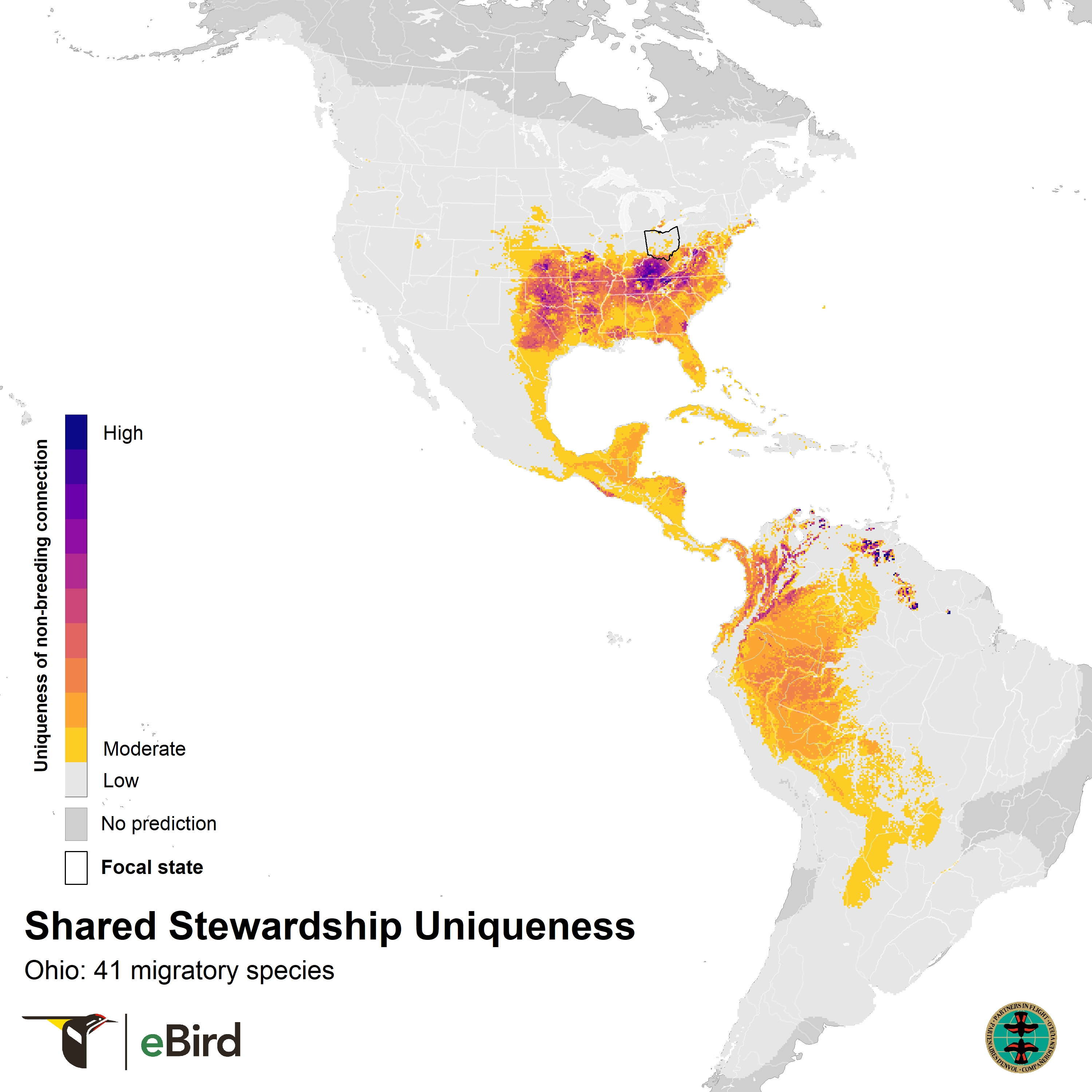 ohio shared stewardship uniqueness map 2023