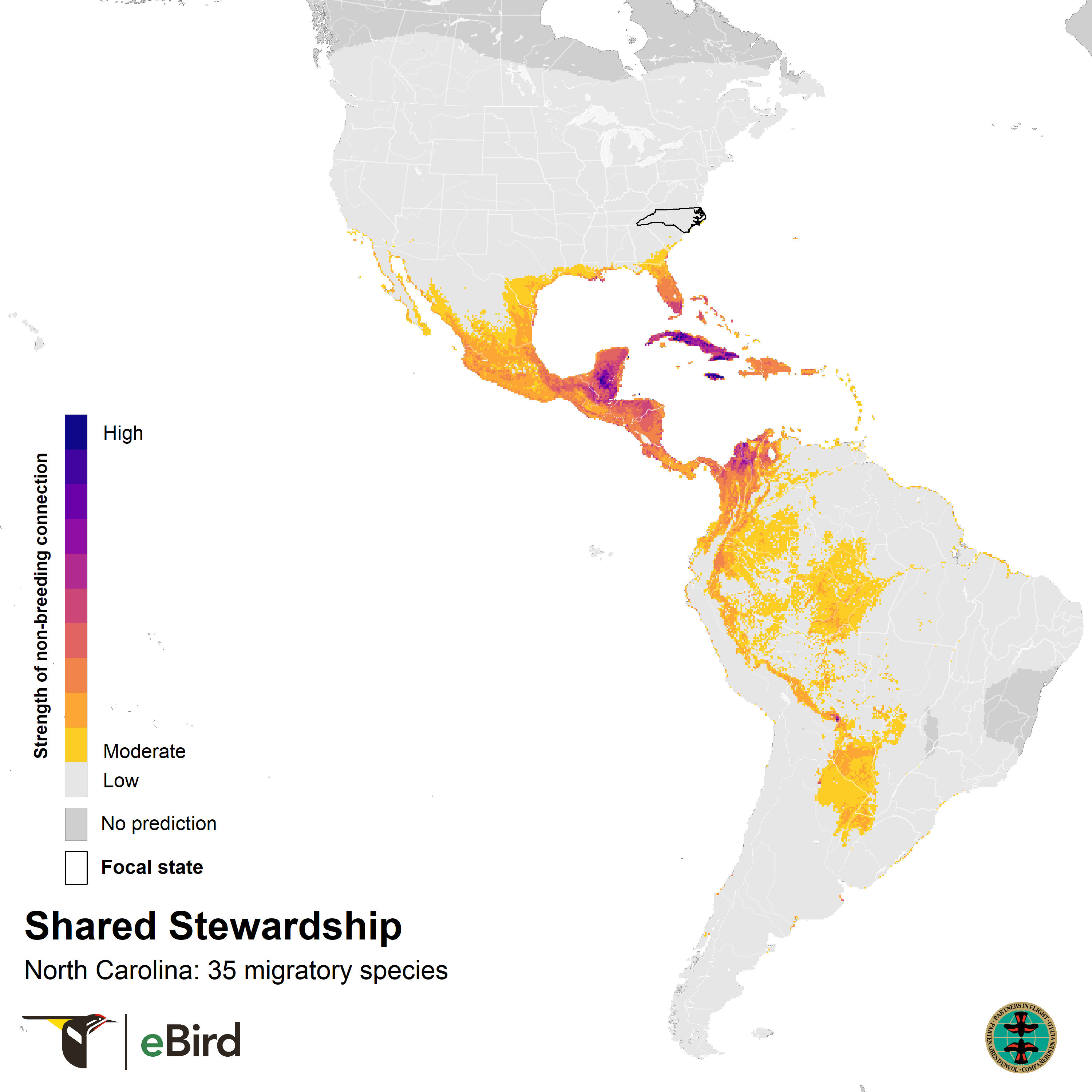 north carolina shared stewardship map 2023